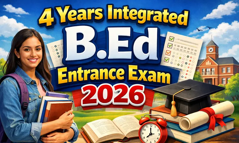 4 Years Integrated B.ed 2026